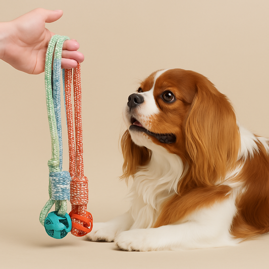 CoccolaPet : Palla Con Corda Per Cani
